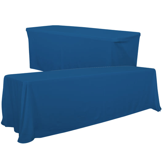 6'/8' Convertible Table Throw (Unimprinted Clearance Colors)