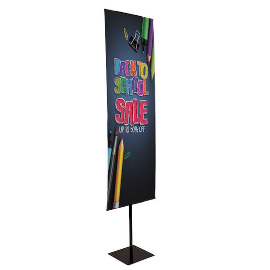 105" Everyday Heavy-Duty Banner Display Stand