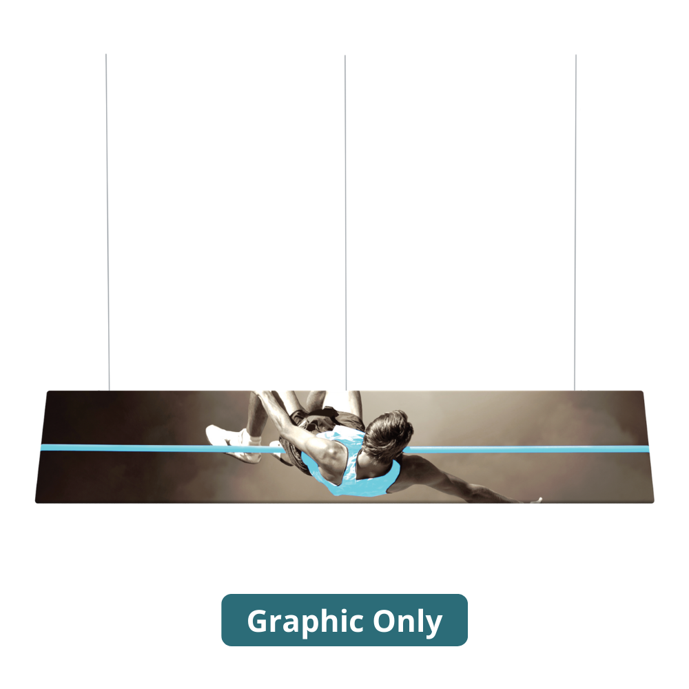 16ft x 3ft Formulate Master 2D Hanging Structure Flat Panel Double-Sided (Graphic Only)