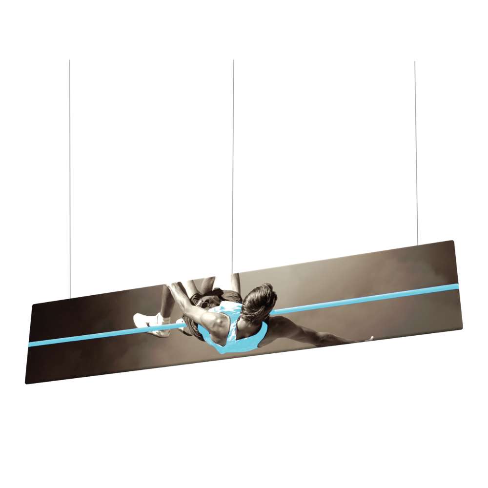8ft x 2ft Formulate Master 2D Hanging Structure Flat Panel Double-Sided (Graphic Package)