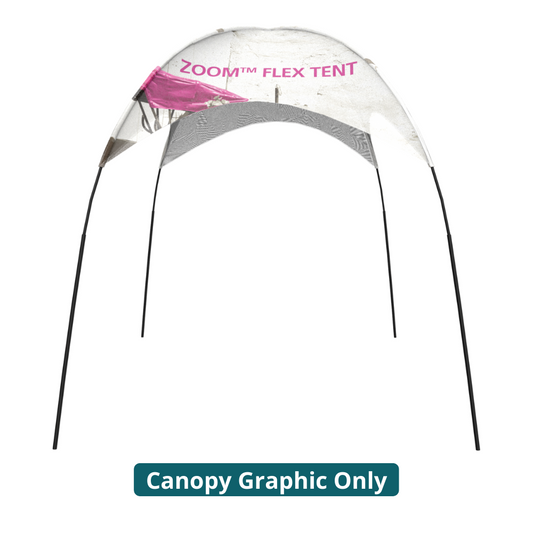 10ft x 10ft Zoom Flex Tent (Canopy Graphic Only)