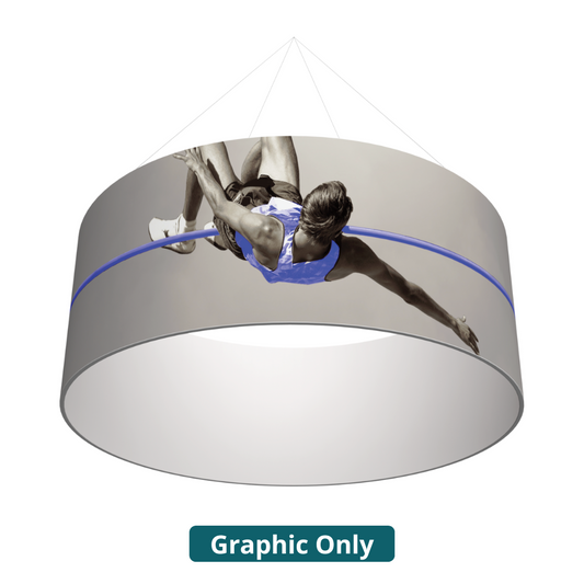 8ft x 2ft Formulate Essential Hanging Structure Ring Single-Sided w/ Open Bottom (Graphic Only)