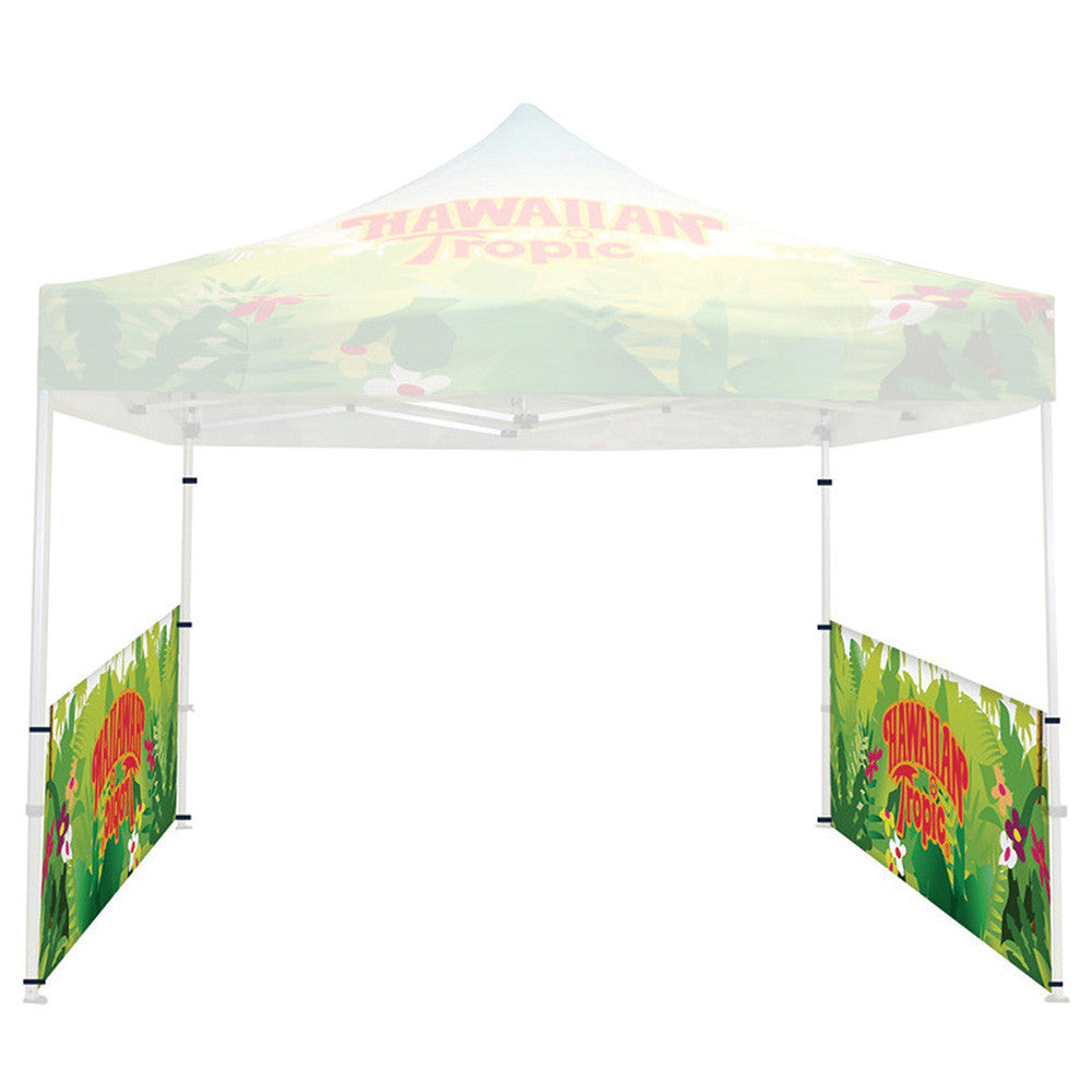 10ft Aluminum Canopy Tent Custom Printed Half Walls for Casita Canopy Tents - Easy Installation and Durable