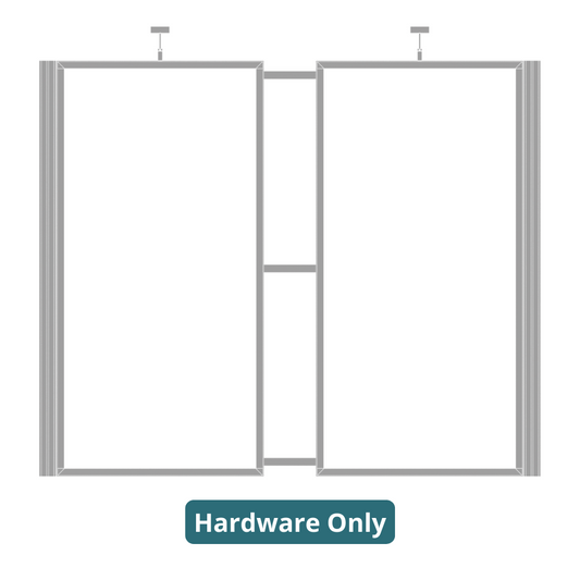 10ft x 10ft Hybrid Pro Modular Backwall Kit 05 (Hardware Only)