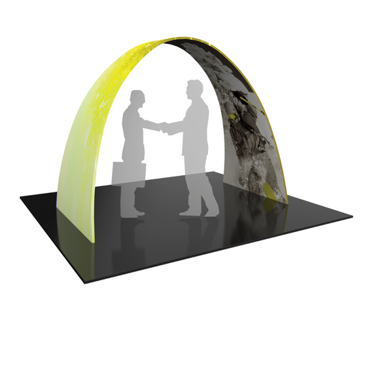 10ft Formulate Arch 07 Tension Fabric Structure (Graphic Package)