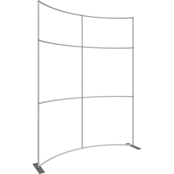 8ft x 8ft Formulate Master Horizontal Curve Fabric Backwall Graphic w/ Backer (Graphic Package)
