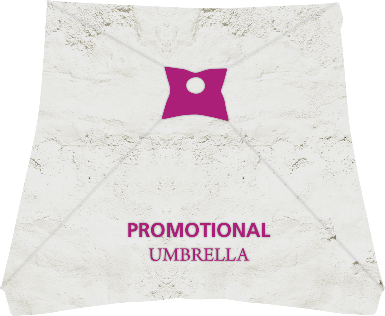 Promotional Square Umbrella Custom Printed Canopy (Graphic Only)