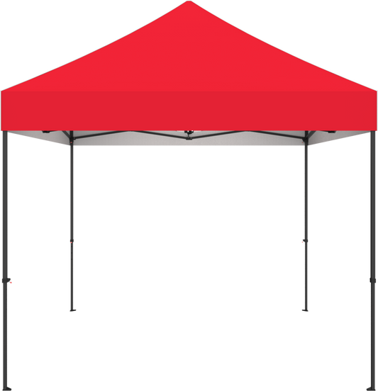 10ft x 10ft Zoom Economy Popup Tent (Solid Stock Graphic Package)